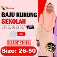 FALCON BAJU KURUNG SEKOLAH WARNA PEACH ORANGE