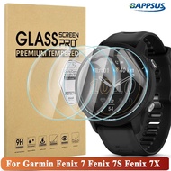 For Garmin Fenix7/Fenix7S/Fenix7X Front Protective Film / Fenix 6 6s 6x Solar Pro Forerunner 735XT 935 945 Tempered Glass Screen Protector Accessories