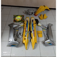 Fiz R F1z R Fiz R Body Cover yellow silver, YAMAHA F iz R smooth Body Set Cover