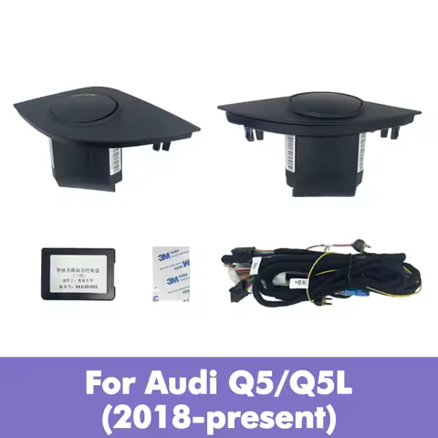 LED 32Color Lifting Tweeter Speaker Electric Treble Horn for Audi A4 A5 A6 A7 Q5 Q7 Q8 C7 C8 B9 Car 