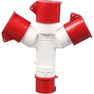 INDUSTRIAL PLUG 3 WAY SOCKET Mobile branch 3 4 PIN 16A