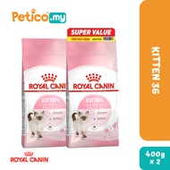 Royal Canin Kitten Twin Pack 0.4KG x 2 Dry Cat Food