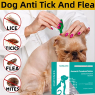 SENLOVE 3 Tubes/Box PET Tick And Flea Spot Treatment For Cats & Dogs Repellent Anti-Flea Garapata Re