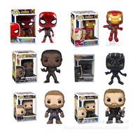 Funko Pop Avengers Age Of Black Panther Hulk Thor Iron Man Vinyl Action Figure Marvel Spiderman Captain America toy for