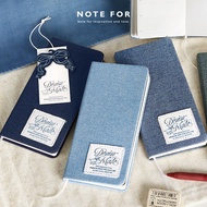 Surface Denim NOTE FOR Retro Blue weeks Self-Filling Schedule Notebook Weekly Planner pxc9