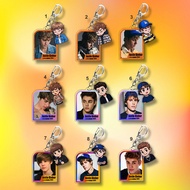 Justin Bieber Justin Bieber Merchandise Pendant Bag Cartoon Keychain 1541