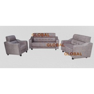 Velvet Brown Sofa 1 Seater 2 Seater 3 Seater Sofa Baldu