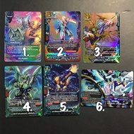 Buddy Star Dragon World set4 Foil
