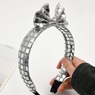 Future Technology Sense Silver Headwear Children's Catwalk Festival Robot Performance Cyberpunk Acce
