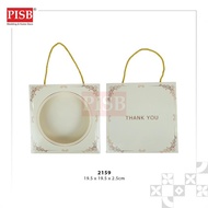 2159 (10Pcs/Pkt) Plate Thank You Gift Box Goodies Box Doorgift Box Wedding Souvenir Box Kotak Pingga