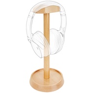 Geekria Wooden Headphone Stand with Storage Base Compatible with Sennheiser, Sony, Razer, HyperX Hea