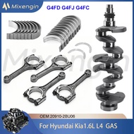 Engine Parts Crankshaft Connecting Rod Main & Rod Bearing Kit For Hyundai Kia 1.6L L4 GAS G4FD G4FJ 