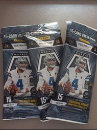 Panini Mosaic NFL Football Fat pack value pack 肥包 2025 橄欖球卡 卡包