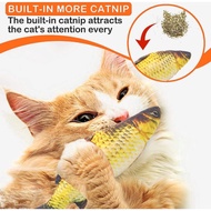 (TOS) Cat toy fish doll fish toy animal toy fish doll