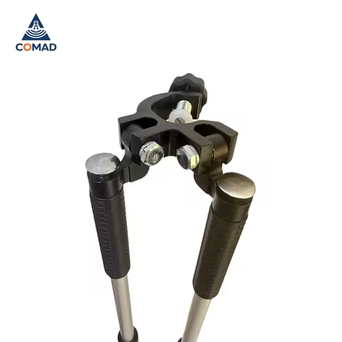 DZ22A Red White Color Aluminum Bipod With Thumb Release Clamp for Prism Pole Leveling Rod Survey