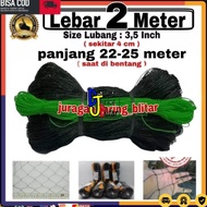 jaring ayam lebar 2 meter x panjang 25 meter / waring /jaring bola /