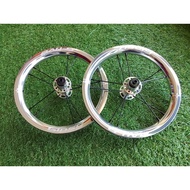 Wheelset Gipsy G-five Silver hub 84mm