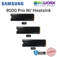 Samsung 9100 Pro PCIe 5.0 NVMe M.2 SSD W/ Heatsink 1TB 2TB 4TB MZ-VAP1T0CW MZ-VAP2T0CW, MZ-VAP4T0CW