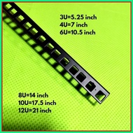 Rack Rail for tourcase server rack (3RU 4RU 6RU 8RU 10RU12RU) flight case accessory