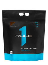 Rule 1 R1 Whey Blend, Chocolate Fudge - 10.04 lbs Powder - 24g Whey Concentrates, Isolates & Hydroly