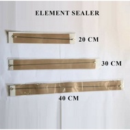 MESIN Impulse Sealer Plastic Press Machine Heating Element 2mm Long