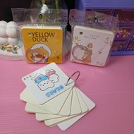 (not wholesale) [Aesthetic by fss.id] sticky notes/paper stickers/notes/memo stick ring