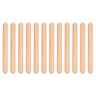 () 6 Pairs Wood Claves Musical Percussion Instrument Rhythm Sticks Percussion Rhythm Sticks Children