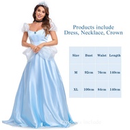 🎉Cosplay🎉  Adult Alice in Wonderland Cosplay Dress Palace Drama Costume For Women Cinderella Princes