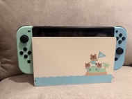 Nintendo Switch 主機 動物森友會主題底座 有線有火牛