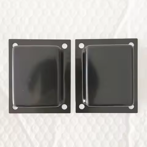 2PCS EI66/76/86/96/105/114 Transformer Cover Lamination End Bells Shroud Iron Side Top Protective Sh