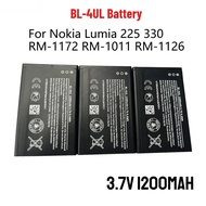 1200mAh BL 4UL BL-4UL Battery for Nokia 3310 2017 TA1030 Lumia 225 330 RM-1172 RM-1011 RM-1126 BL4UL