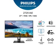 Philips 272S1AE 27" IPS LCD Monitor with Adaptive Sync, TUV Eye Comfort