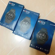 Smart Watch 智能手錶 ⌚️ 運動手錶 紅色錶帶 黑色錶芯