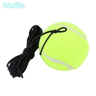 WUDILE Rebound Ball, Elastic String Yellow Tennis Training Ball, Tennis Tether Ball Adjustable Rope 