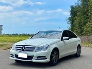 2012 Benz C180 1.8 白#強力過件9 #強力過件99%、#可全額貸、#超額貸、#車換車結清