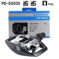 SHIMANO PD-EH500 Bicycle Pedal MTB dual use flat clipless  SPD Pedals Cleat SM-SH56 ME700 ES600