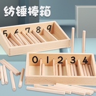 Spindle Box Montessori Matematik Montessori Alat Bantu Pengajaran Montessori Mainan Pendidikan Awal 