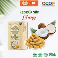 VICOSAP ginger wax coconut candy, Tra Vinh specialty less sweet marshmallows wax candy