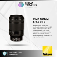 Nikon Nikkor Z MC 105MM f/2.8 VR S Macro Lens for Nikon Z8 &amp; Z6II &amp; Z5 &amp; Z30 &amp; Z FC &amp; Z7II &amp; Z50 &amp; Z9