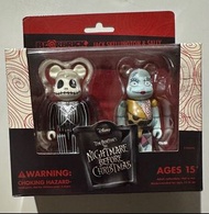 Bearbrick 100% Jack Skellington & Sally set Be@rbrick Disney Tim Burton