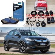 HONDA HRV 1.8 FRONT DB2304 / REAR DB2355 BENDIX DISC BRAKE PADS METAL KING/ GENERAL CT