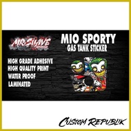 ✴ ❁ ☏ Mio Sporty Gas Tank Sticker (Joker)