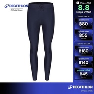 Decathlon 100 Men's UV Protection Surfing Leggings Long Swimming-Blue Decathlon Swimming Pants