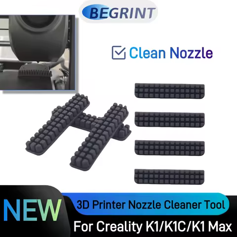 K1C Nozzle Silicone Brush For Creality K1 K1MAX 3D Printer Nozzle Cleaner Tool for K1 Series 3D Prin