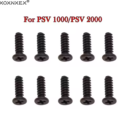 10pcs Replacement For PSVITA PSV 1000 PSV 2000 Philips Head Screws Set for PS Vita PSV 1000 Game Con