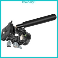 KOKO Tripod Fluid Drag Head Double Panoramic Fluid Tripod Head  Load Capacity