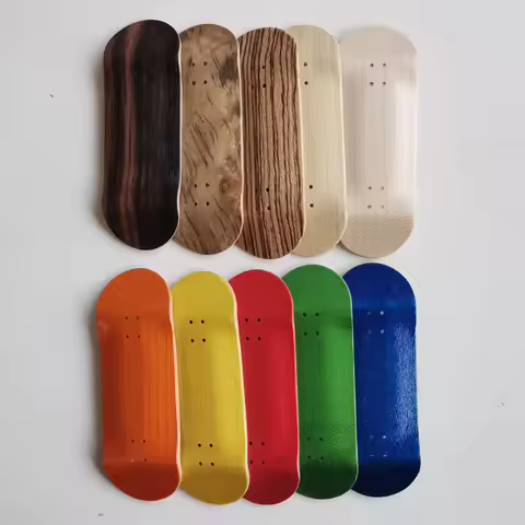 Professional 97*34mm Fingerboard Deck 5 Layer Canadian Maple Wood for Mini Wooden Skateboard