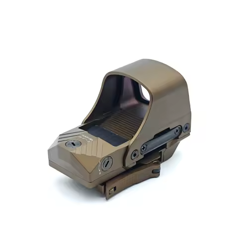 HS510C Red Dot HS510C 3 Multi-Reticle Optical 2 MOA Dot & 65 MOA Circle Open Reflex 12 Settings Red 