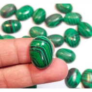 MALACHITE AGATE STONE 18x13 mm