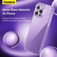 Baseus Corning Glass Transparent Protective Case for iP 12 13 14 Pro Max